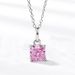 Willson Jewelry New S925 Sterling Silver Pendant Fashionable And Elegant Pink Ice Flower Cut High Carbon Diamond Manufacturer_ipsvogv.com
