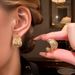 Multi Layer Winding C Shaped Versatile Niche Light Luxury Metal Style Cross Border High End Earrings Personality Fashion Temperament_ipsvogv.com