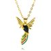 New Hot Selling Colorful Zircon Bird Necklace Female Temperament High End Design Fashion Light Luxury Pendant_ipsvogv.com