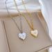 Full Body 【 Titanium Steel 】 Love Shell Star Furnace Real Gold Necklace Female Ins Internet Celebrity Clavicle Chain 【 】 【 】 【 】_ipsvogv.com