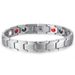 High end magnetic therapy titanium steel non fading bracelet niche men's jewelry quantum bracelet bracelet anklet_ipsvogv.com