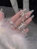 1493 People Collection Light Luxury Temperament, Immortal Zircon High-end Feeling, Party Annual Meeting, Full !_ipsvogv.com