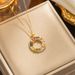 temperament, micro-set diamonds, exquisite style, ins internet celebrity accessories, titanium steel clavicle chain_ipsvogv.com