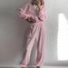 Women's Clothing women's silver fox fleece sweatshirt two piece suit women's stock 1213_ipsvogv.com
