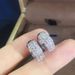 Cao Shi's delicate adorned diamonds, sense of luxury and versatility. Personalized earrings circles are popular among_ipsvogv.com