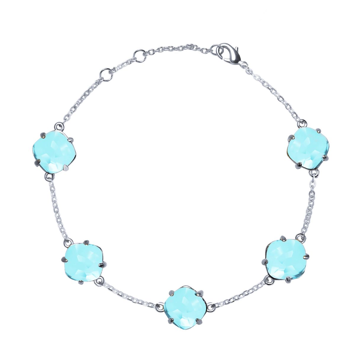 Women's Jewelry AB With Inlaid Crystal Five Flower Bracelet Original Cut Surface With Artificial Crystal Boutique Hand Jewelry Bracelet_ipsvogv.com