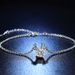 Chain Six Claw Bow for Women Simple Fashion Sunflower Imitated Moissanite Bracelet_ipsvogv.com