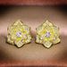 Cao Shi's New Delicate Camellia Series High Grade Light Luxury Flower Zircon Earrings Female_ipsvogv.com