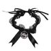 Lace Trim Bell Choker Cute Sweet Soft Adorable Sexy Accessories Girl Bowknot Neck Ring Collarbone Chain_ipsvogv.com