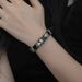 Sweet Cool Dign Black Star Leather Bracelet Women Hip Hop Punk Y2K Wristband Jewelry For Men Niche Exquisite_ipsvogv.com