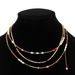 Colorful Bohemian Natural Beaded Necklace With Small And High End Design, Layered Collar Chain_ipsvogv.com