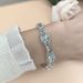 Unisex Full Diamond Crystal Bracelet Exquisite Luxury Fashion Simple Diamond Bracelet_ipsvogv.com