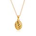 Copper Plated Croissant Patterned Gold Necklace Plated Temperament Versatile Openable And Closable Necklace_ipsvogv.com