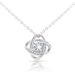 Popular Full Diamond Pendant Eternal Star Mom Girl Holiday Gift Four Leaf Clover Necklace_ipsvogv.com