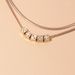 Ins Dice Chain Multi Layer Necklace Female Chain Necklace Clavicle Chain Choker_ipsvogv.com