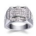 Hand Jewelry Fashion Diamond Studded Men's Ring_ipsvogv.com