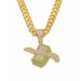New Personalized Style Full Diamond Wings Hip Hop Creative US Dollar Pendant Necklace_ipsvogv.com
