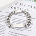 Men's Jewelry Bracelet Jewelry Stainless Steel Couple Hip Hop Design Bracelet Titanium Steel Cuban Bracelet Jewelry_ipsvogv.com
