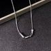 Bamboo titanium steel necklace for men and women, new Chinese style, no fading, versatile, high end small waist sweater chain, men's accessories_ipsvogv.com