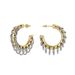 Women’s Jewelry Set Fashion Fashionable Niche INS Titanium Steel Vintage Chain Design Gold And Silver Earrings_ipsvogv.com