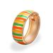 New Creative Jewelry Simple And Versatile Women's Wide Colorful Drip Oil Fashion Metal Bracelet_ipsvogv.com