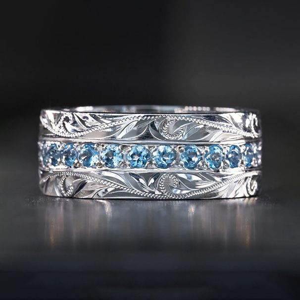 Cao Shi 2024 Wedding Wheat Ear Finger Fashion New Male Female Same Style Ring_ipsvogv.com