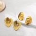 Women’s Jewelry Set Fashion Hot Sale Cochlear Conch Heart Shape Fashionable Simple Light Luxury Stainless Steel Plated Earrings_ipsvogv.com