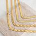 Metal Thick Watch Splicing Blade Chain Simple Versatile Men's And Women's Couple Necklaces Popular Accessories_ipsvogv.com