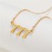 Titanium Steel Angel Number Necklace For Women No. 000 999 Stainless Steel Number Pendant Necklace_ipsvogv.com