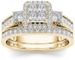 Yiwu Sanjie Engagement Electroplated Square Diamond Couple Couple's Ring_ipsvogv.com