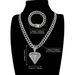 Cuban Necklace For Men And Women Cool Hip-Hop Rapper Personality Trendy Male Ins Style Full Diamond Pendant_ipsvogv.com