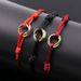 High Version Seamless Closed Mouth Tricolor Ring With Color Separation, Original Bracelet, New Year Gift For Couples,_ipsvogv.com