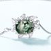 new S925 Silver Bracelet For Women, Green Moss Stone, Water Grass, Agate Hand Jewelry, Exquisite Fashion, Retro_ipsvogv.com