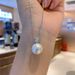 Cao Shi's Japanese and Korean minimalist pearl jewelry set for bridesmaids, fashionable temperament, earrings,_ipsvogv.com