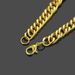 Hot selling 14K gold plated with domineering hiphop Cuban chain men's necklace_ipsvogv.com