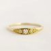 new Minimalist And Fashionable Women's Small Tail Italian Brushed Floral Gold Ring, Fresh Accessory_ipsvogv.com