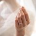 S925 Sterling Silver Ring For Women, Light Luxury, High End Feeling, Flashing V Shaped Letter Design, Simple And Versatile Ring_ipsvogv.com