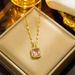 Hip Hop Solid Square Zircon Pendant Full Diamond Colorful Large Necklace Jewelry_ipsvogv.com