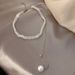 Baroque Pearl Necklace for Women Simp Fashion Collarbone Chain White Choker Necklaces Designer Wedding Jewelry_ipsvogv.com