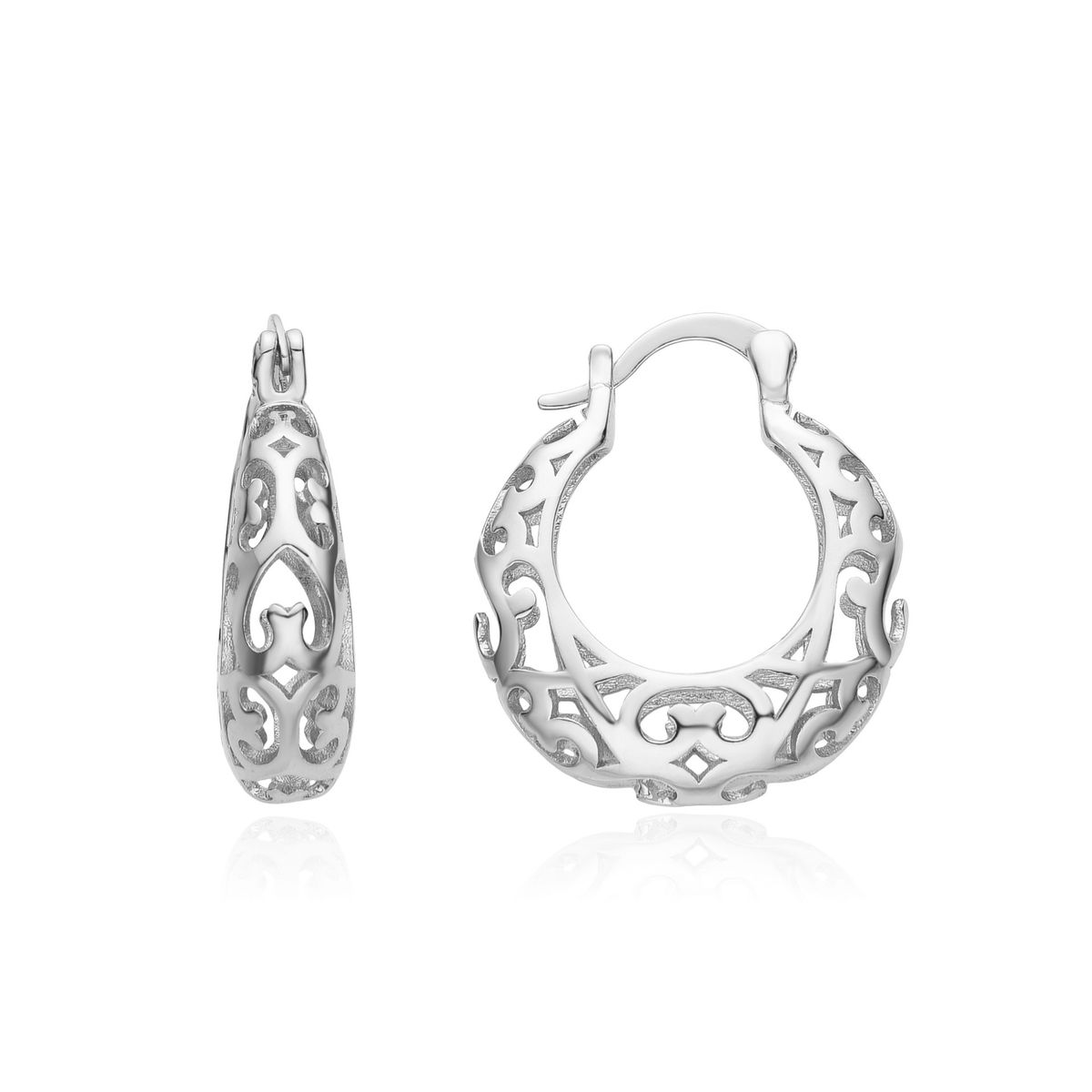 Women’s Jewelry Set Fashion Jewelry Popular Hollow Carved Ladies Earrings_ipsvogv.com