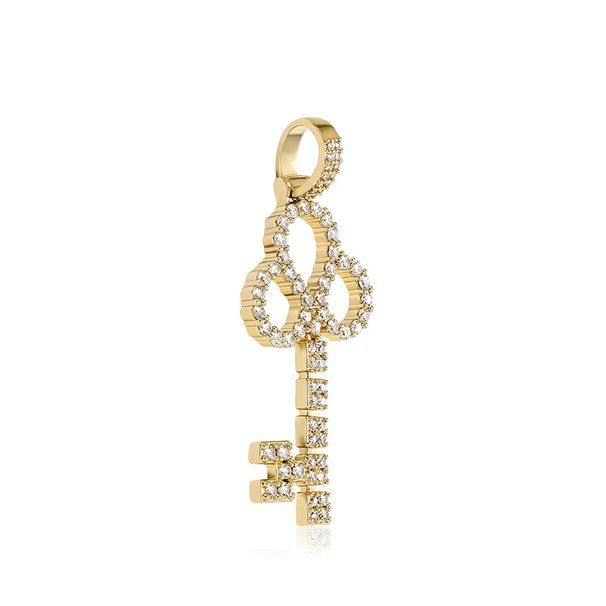 Celebrity Style Crown Key Fashion Design Personality Pendant Ins Trend Simple Temperament Clavicle Chain_ipsvogv.com