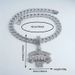 Hip Hop Get Money Get Rich Diamond Pendants, Fashion Trend Men's Accessories_ipsvogv.com