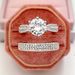 Cao Shi's Male Female Pair Ring Luxury Combination Plain Trap Ring, Wedding Handicraft_ipsvogv.com