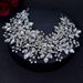 Bridal Headdress New Rhinestone Handmade Headband Wedding Dress Hairband Pressed Hair Headband Hair Accessories_ipsvogv.com