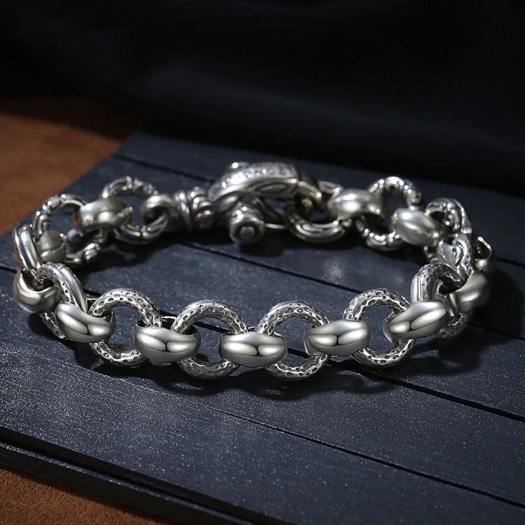 Wulin Bracelet, Male Couple, Hip Hop Trendy, Simple And Cold Style, Handmade Decoration, Female Xia, Subtle Design,_ipsvogv.com