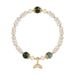 Baroque Shaped Freshwater Pearl With Ins Style Minimalist Design, Personalized And Trendy Fishtail Crystal Bracelet,_ipsvogv.com