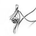 Cao Shi's live streaming of fashion necklace, women's floral youth pendant, exquisite zircon collarbone chain_ipsvogv.com