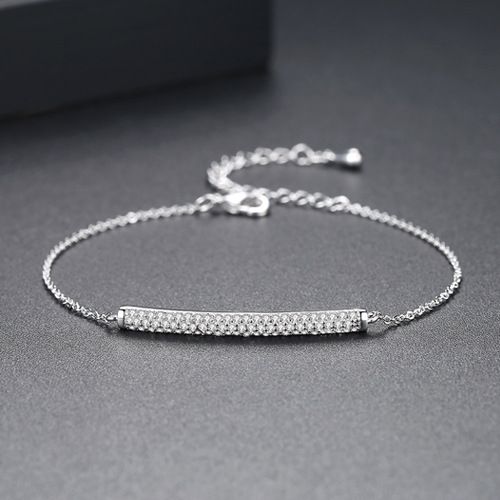 Women's Jewelry Cross Chain Bracelet Brass Micro Inlaid Zircon Bracelet Simple Small Fresh Hand Jewelry_ipsvogv.com