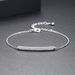 Women's Jewelry Cross Chain Bracelet Brass Micro Inlaid Zircon Bracelet Simple Small Fresh Hand Jewelry_ipsvogv.com