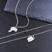 Hug cat couple necklace girlfriends cute men and women titanium steel pendant sisters stitching stainless steel fashion jewelry_ipsvogv.com